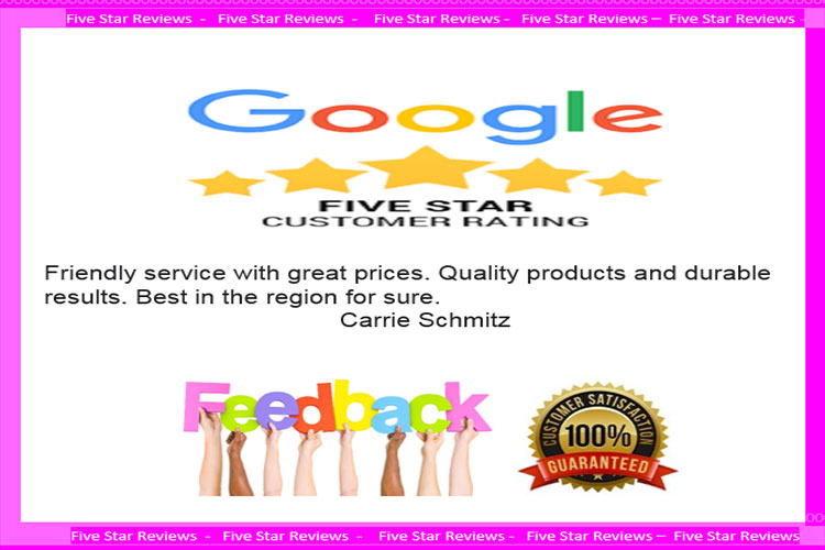 Texas Tuff Stain & Seal Testimonials